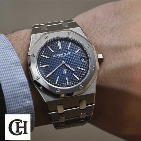 Audemars Piguet Royal Oak ap-extra-thin-blue-dial-1