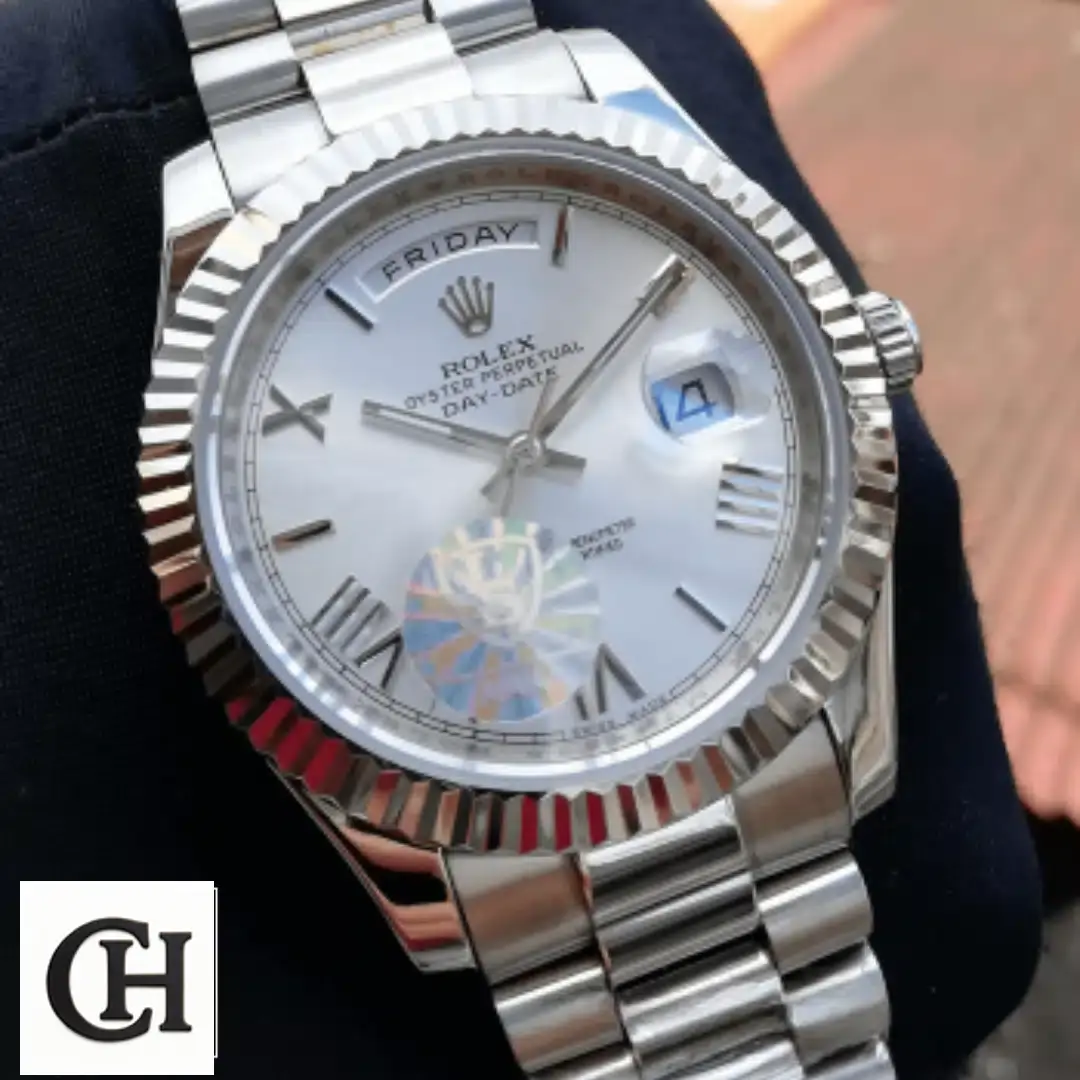 Rolex Day-Date 228239 "White Gold" Next Level Yeni Proje 1 6 Rolex Day-Date 228239 White Dial Romen Numerial