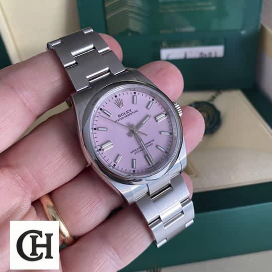 Rolex Milgauss Oyster Perpetual 124300 "Candy Pink" Collector’s rolex oyster perpetual 126000 5 rolex-oyster-perpetual-126000-5