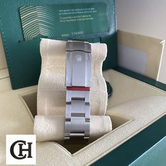 Rolex Milgauss Oyster Perpetual 124300 "Candy Pink" Collector’s rolex oyster perpetual 126000 6 Rolex Oyster Perpetual 124300 Stainless Steel Oyster Bracelet on the Rolex Logo