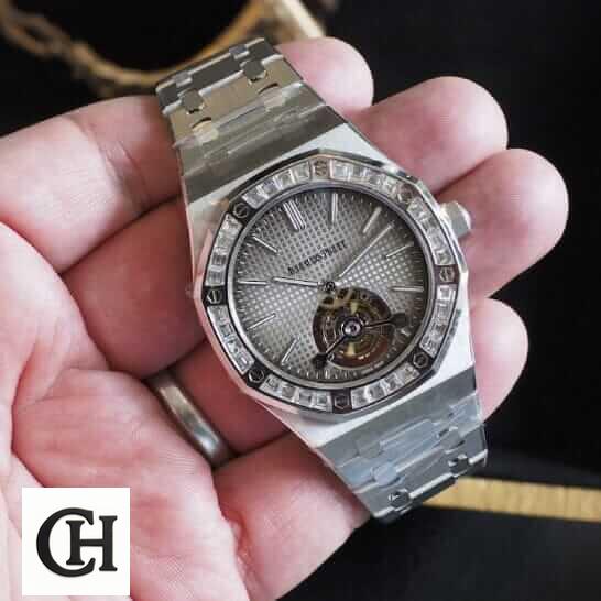 Audemars Piguet Royal Oak Tourbillon Extra-Thin 26510PT.OO.1220PT.01 "Platinum Diamond" Handcrafted ap extra thin tourbillon extra right 1 ap-extra-thin-tourbillon-extra-right
