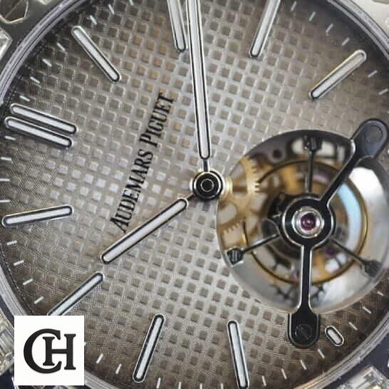Audemars Piguet Royal Oak Tourbillon Extra-Thin 26510PT.OO.1220PT.01 "Platinum Diamond" Handcrafted ap extra thin tourbillon left 1 ap-extra-thin-tourbillon-left