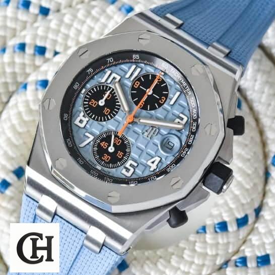 Audemars Piguet Royal Oak Selfwinding 26238ST Audemars Piguet 26238ST Blue Dial on the rope