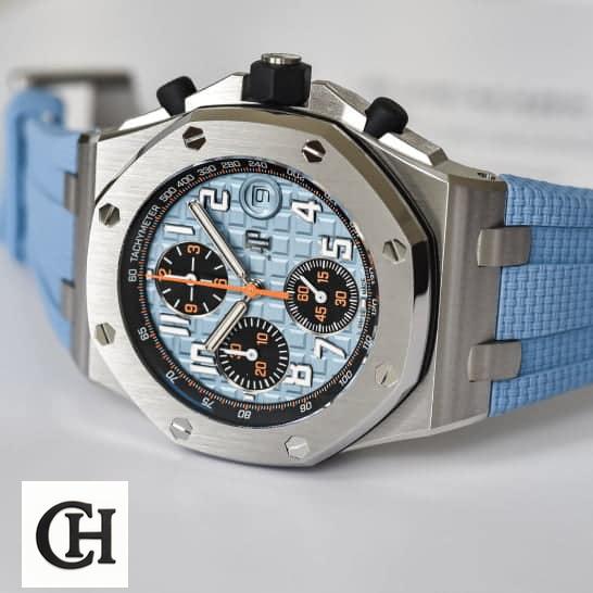 Audemars Piguet Royal Oak Selfwinding 26238ST Audemars Piguet 26238ST Black Crown Pusher