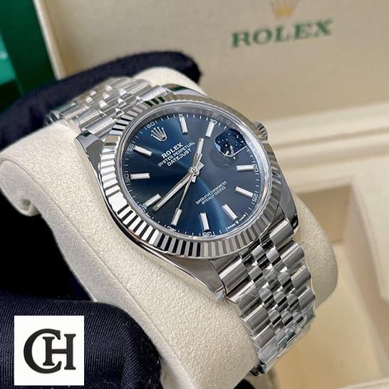 Rolex Datejust 41 126334 Blue Dial Jubilee