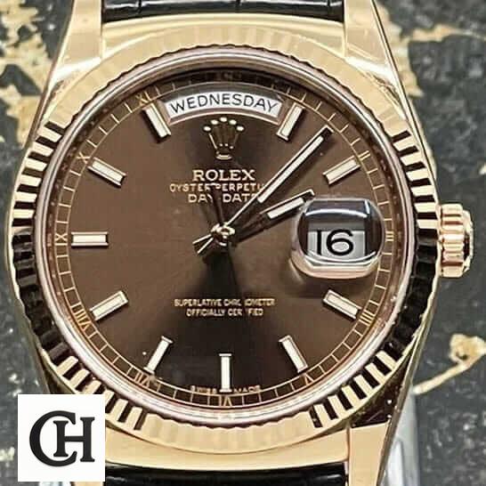 Rolex Day-Date 128238 "Black Leather" Super Accurate Rolex Day Date 118139 Rose Gold Case Brown Dial Rolex Day-Date 128238 "Black Leather" Super Accurate Rolex Day Date 118139 Rose Gold Case Brown Dial