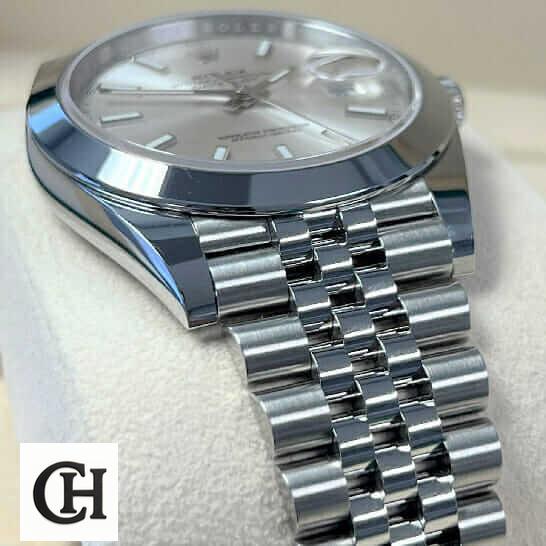 Rolex Datejust 126334 "Silver Dial" Authentic rolex 126300 silver rolex-126300-silver