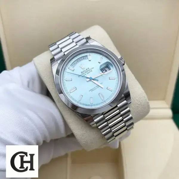 Rolex Day-Date 228206 "Platinum" True rolex day date 40 1 Rolex Day-Date 228206 "Platinum" True rolex day date 40 1