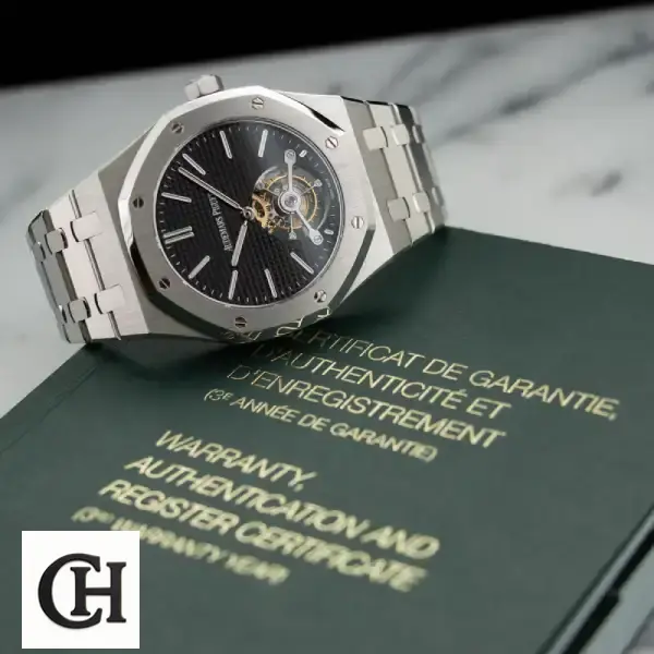 Audemars Piguet Royal Oak Tourbillon 26512ST "Black Dial" High Fidelity ap royal oak black dial 1 Audemars Piguet Royal Oak Tourbillon 26512ST "Black Dial" High Fidelity ap royal oak black dial 1