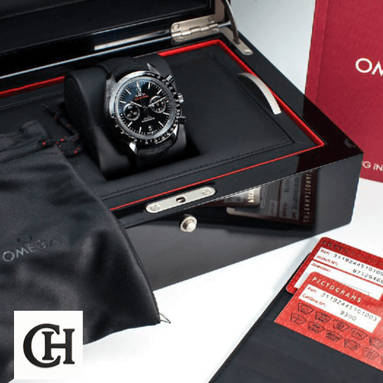 Omega Speedmaster Dark Side of the Moon Apollo 8 304.32.44.52.01.001 Mirror omega speedmaster dark side of the moon 311.92.44.51.01.003 Omega Speedmaster 311.92.44.51.01.003 Dark Side Of The Moon in the box